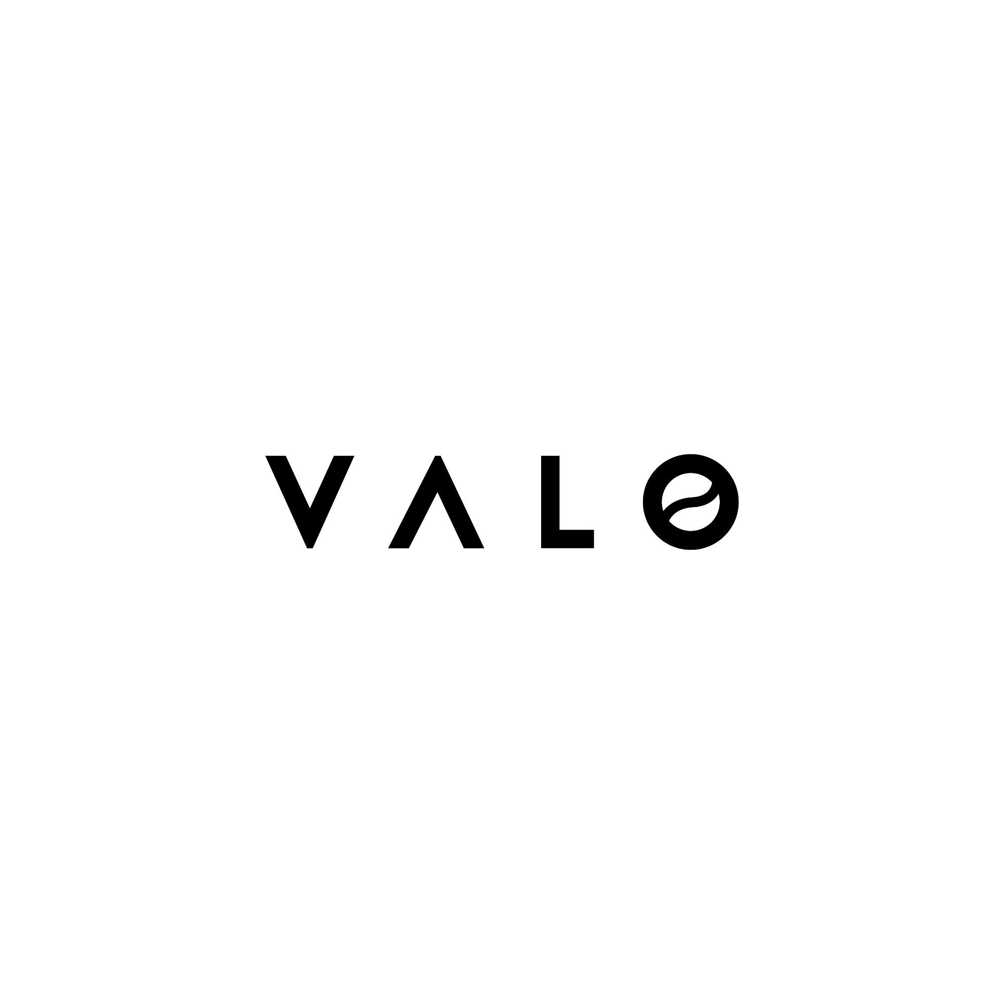 Valo Logo. The text valo